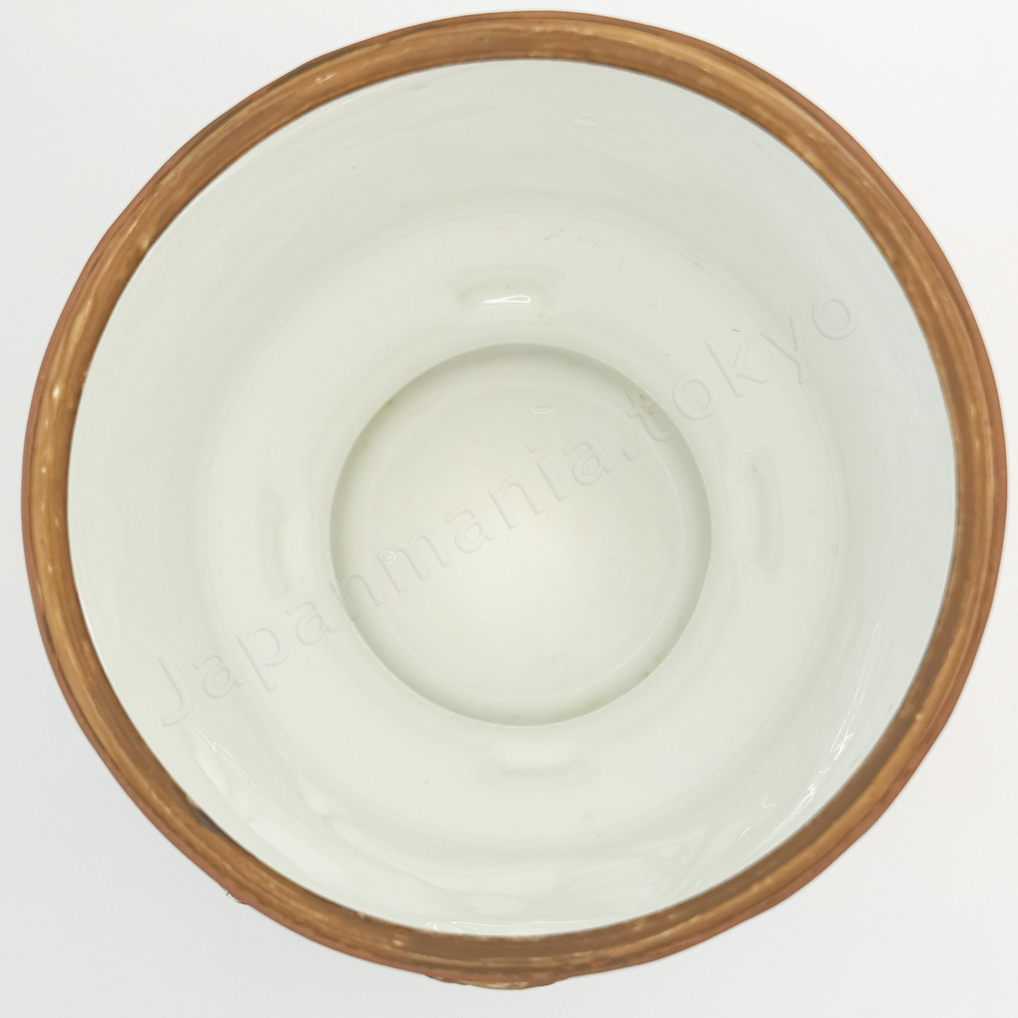Top view: Japanese old fine china. Old Noritake. Antique. Native american and horse.