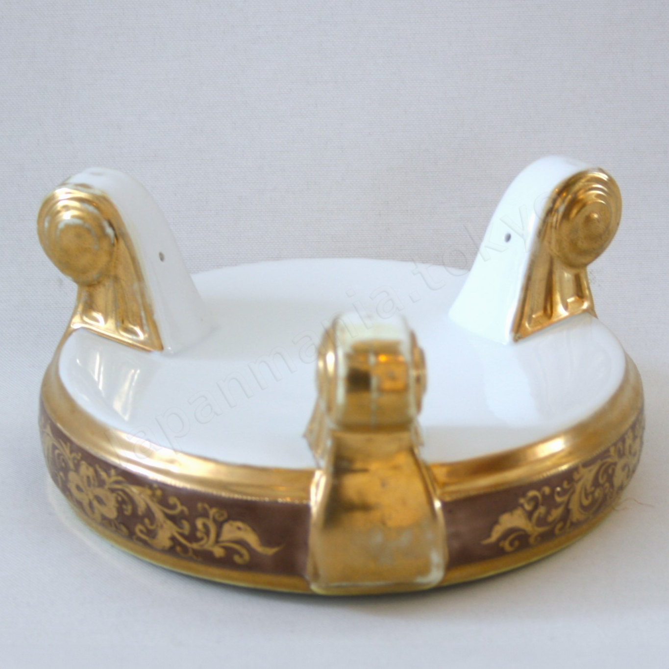 Bottom view: Japanese old fine china. Old Noritake. Antique. Punch bowl set
Landscape design
polychrome and gold