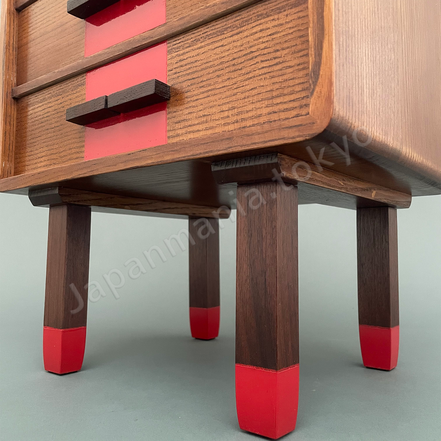 Japanese Urushi × Wood Art TK-8 Urushi lacquer chest (wiped finish)