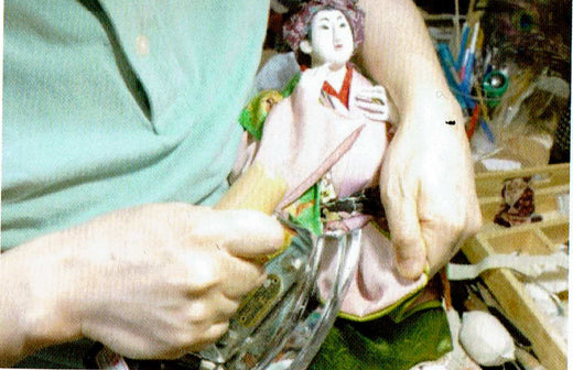 Production Process of Japanese Ito-Jime Dolls