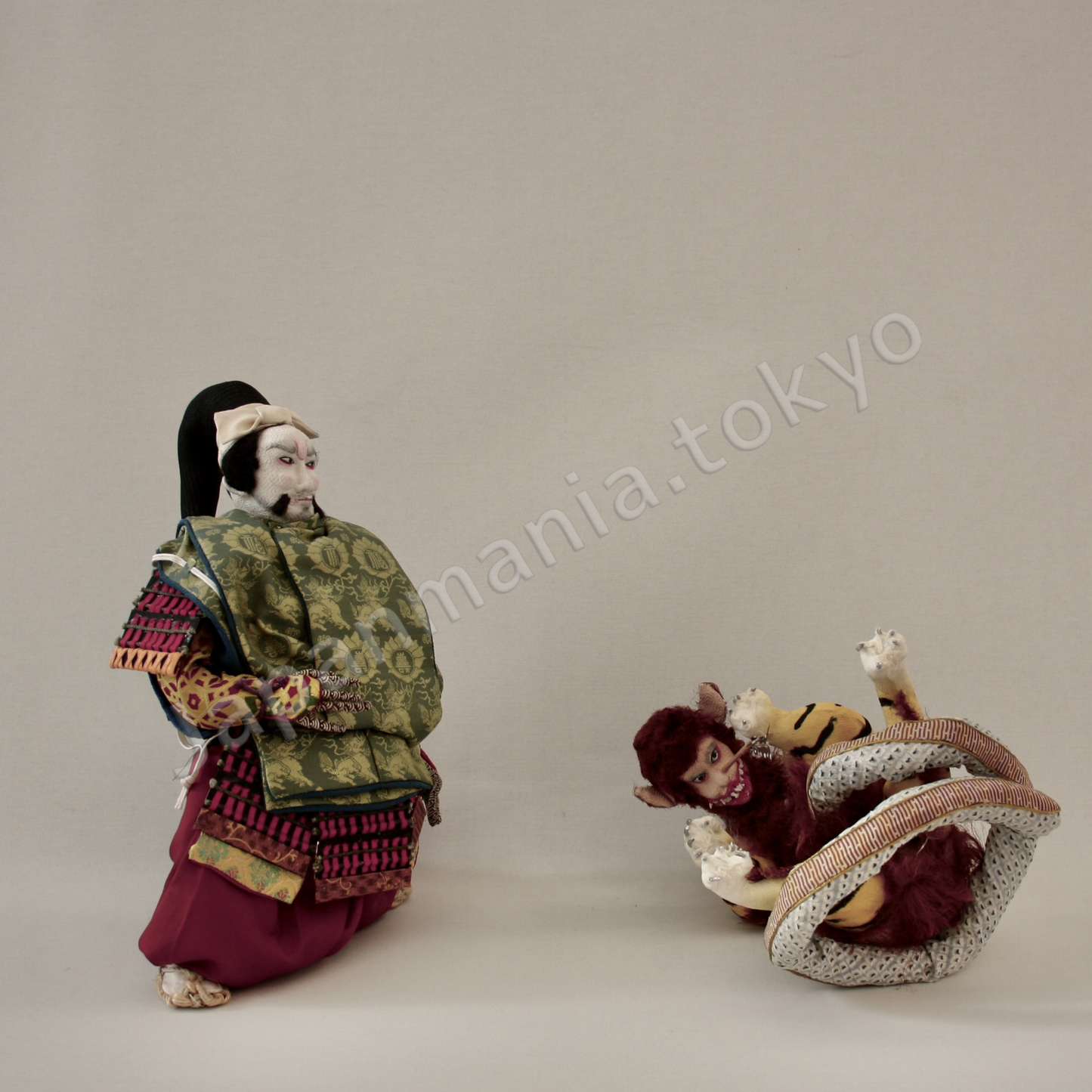 Japanese Ito-jime doll SE-7 Yorimasa Minamoto & Nue