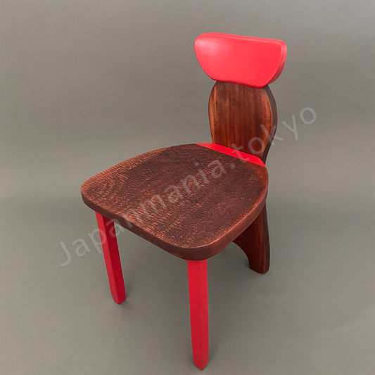 Japanese Urushi × Wood Art TK-14 Solid Paulownia Wood Chair