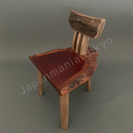 Japanese Urushi × Wood Art TK-16 Timeless nature chair
