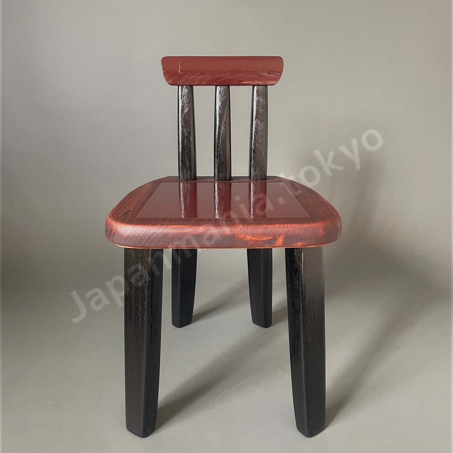 Japanese Urushi × Wood Art TK-1 Solid Paulownia Wood Chair