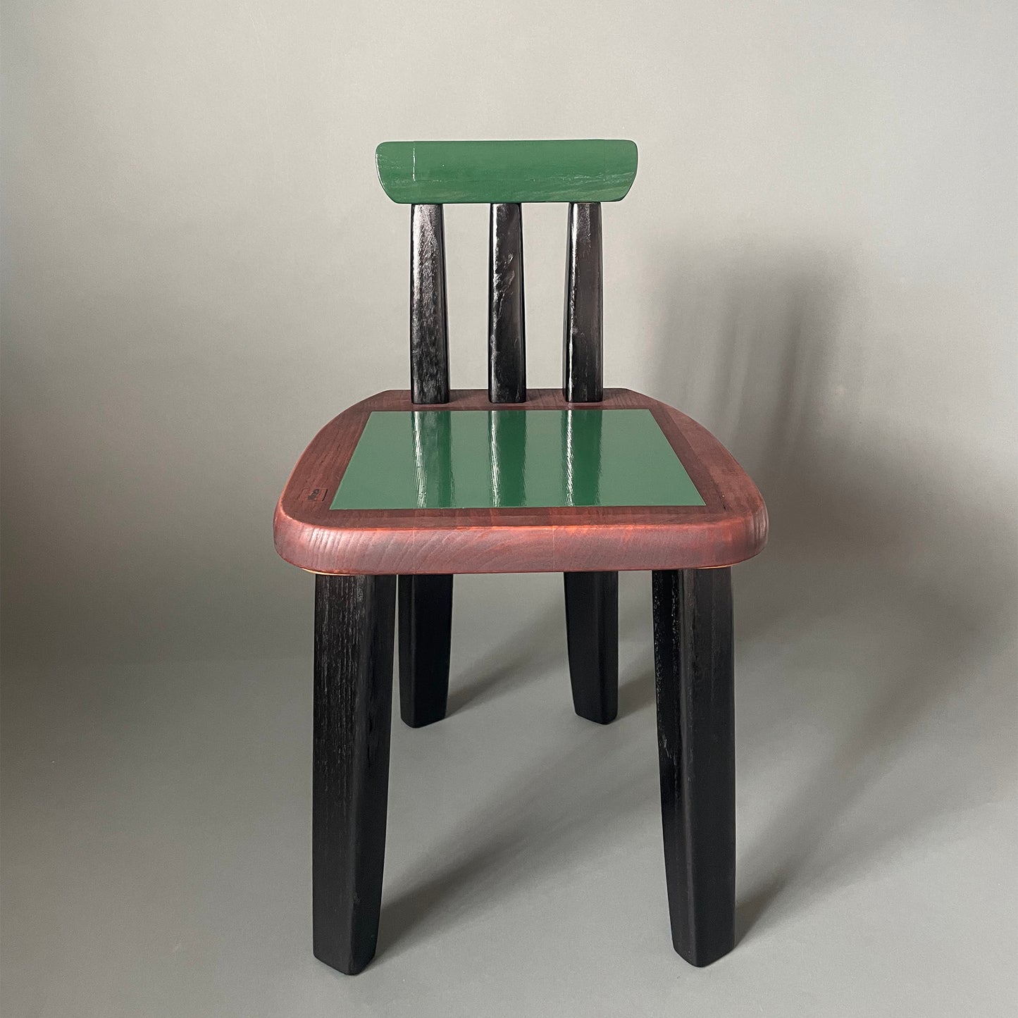 Japanese Urushi × Wood Art TK-3 Solid PAaulownia Wood Chair