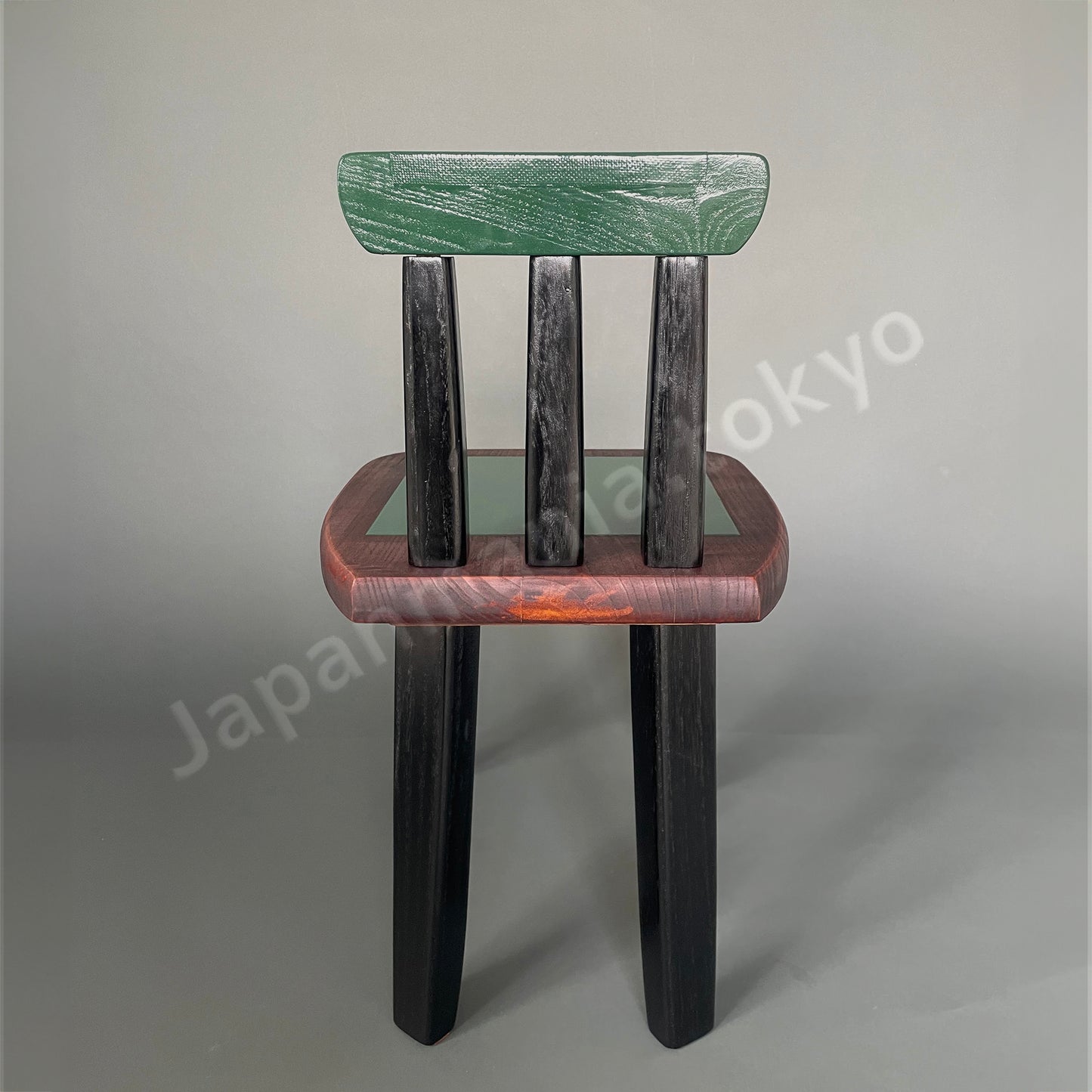 Japanese Urushi × Wood Art TK-3 Solid PAaulownia Wood Chair