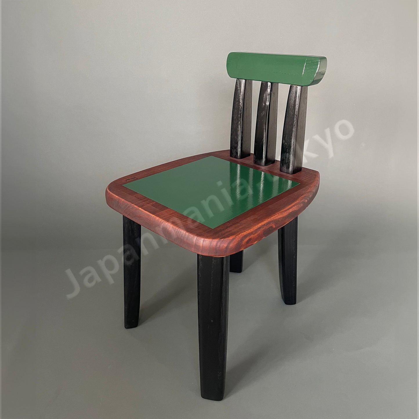 Japanese Urushi × Wood Art TK-3 Solid PAaulownia Wood Chair