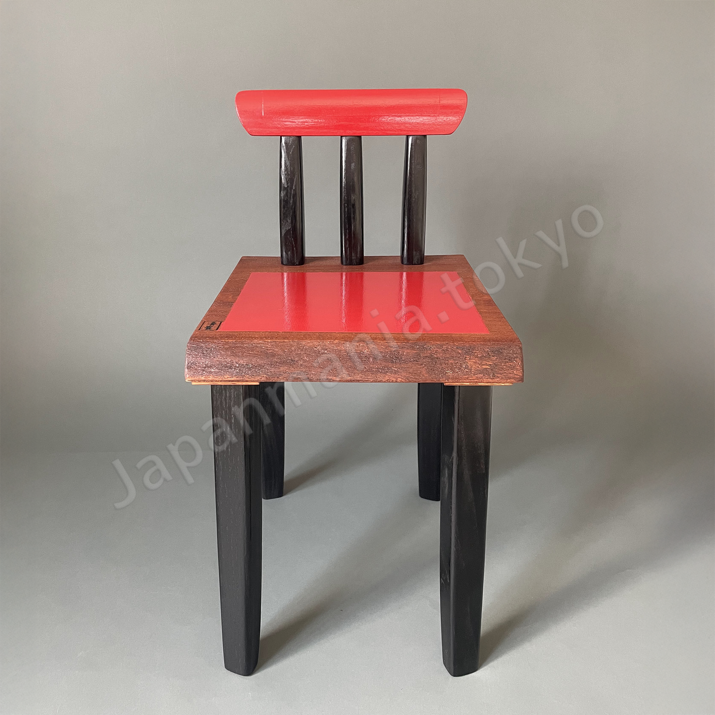 Japanese Urushi × Wood Art TK-7 Solid Paulownia Wood Chair
