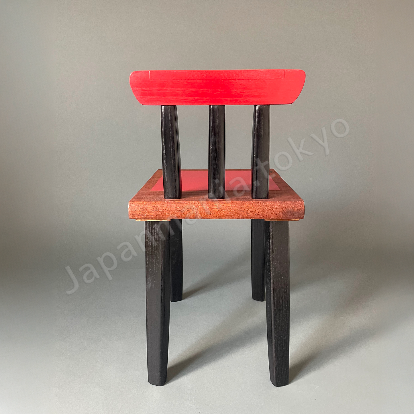 Japanese Urushi × Wood Art TK-7 Solid Paulownia Wood Chair